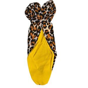 1960's Vintage Barbie #1479 Lesiure Leopard Dress Mattel Doll Clothing